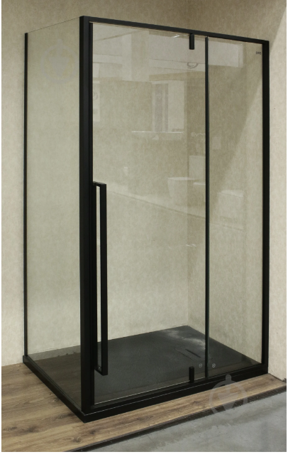 Душове огородження EGO Pride Black 120x80x190